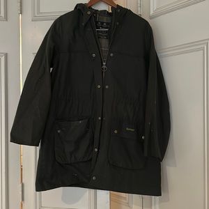 Barbour rain jacket